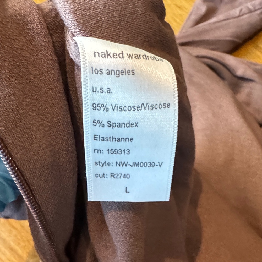 Naked Wardrobe Baby Mama Jumpsuit in Soft Purple - Picture 6 of 6